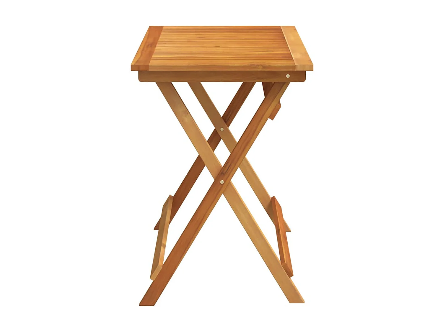 Table de Jardin Marron 90 x 55 x 75 cm Bois d'acacia massif