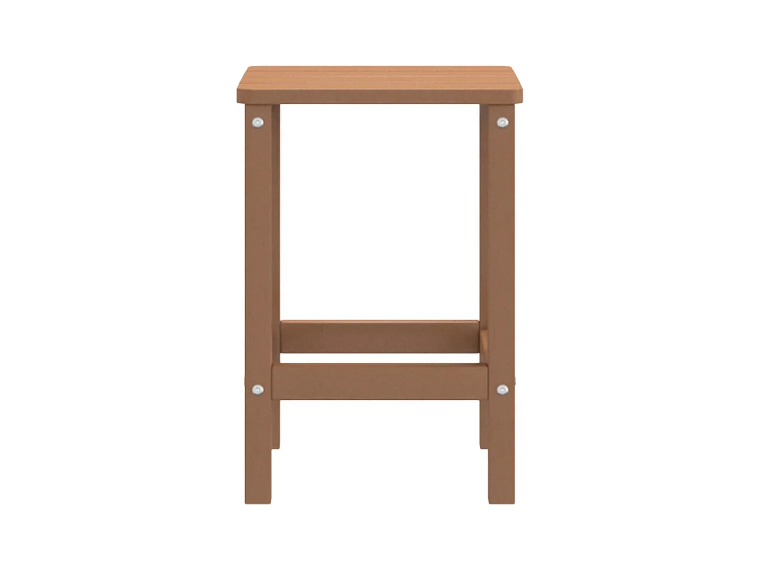 Adirondack Tuintafel Bruin 38x38x46 cm HDPE