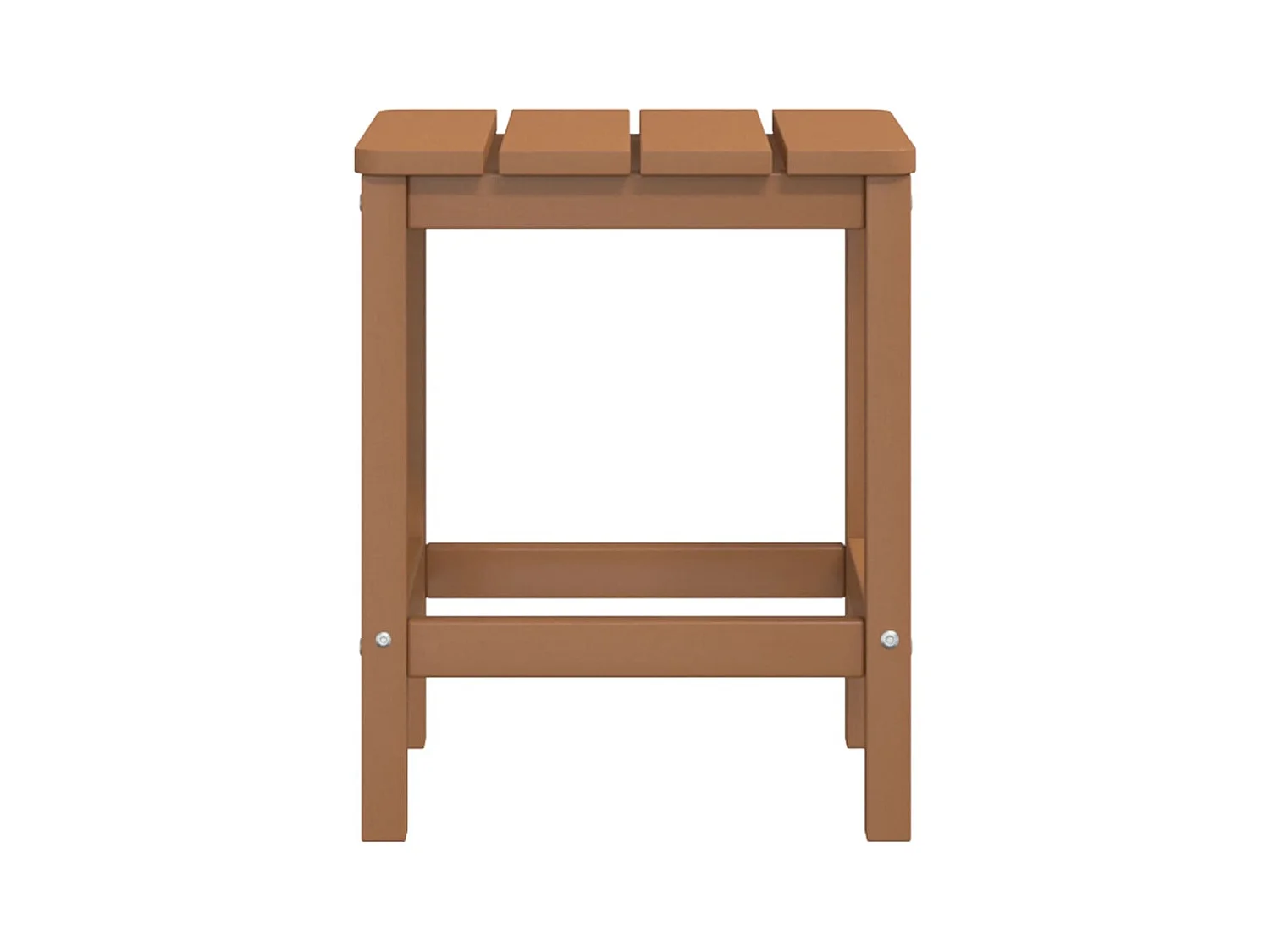 Adirondack Tuintafel Bruin 38x38x46 cm HDPE