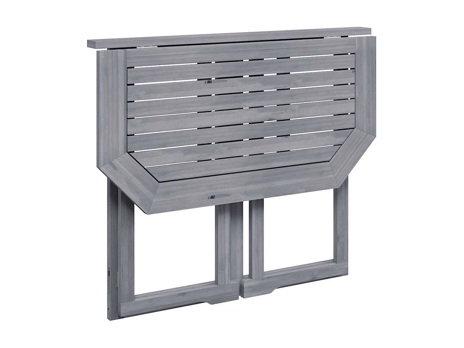 Mesa de balcón plegable 90x50x74 cm Madera maciza de acacia