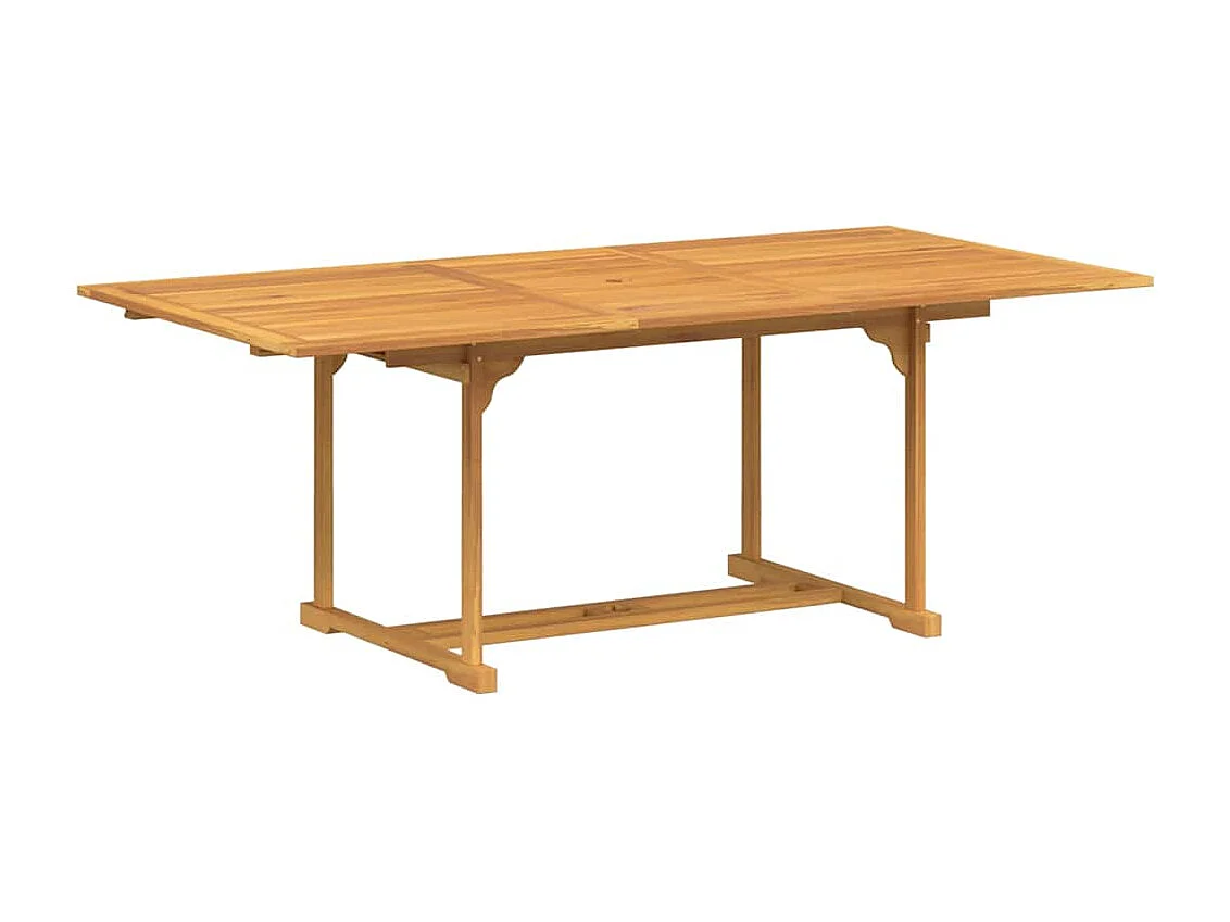 Ensemble de salle à manger pour jardin Autre 7 pcs Marron