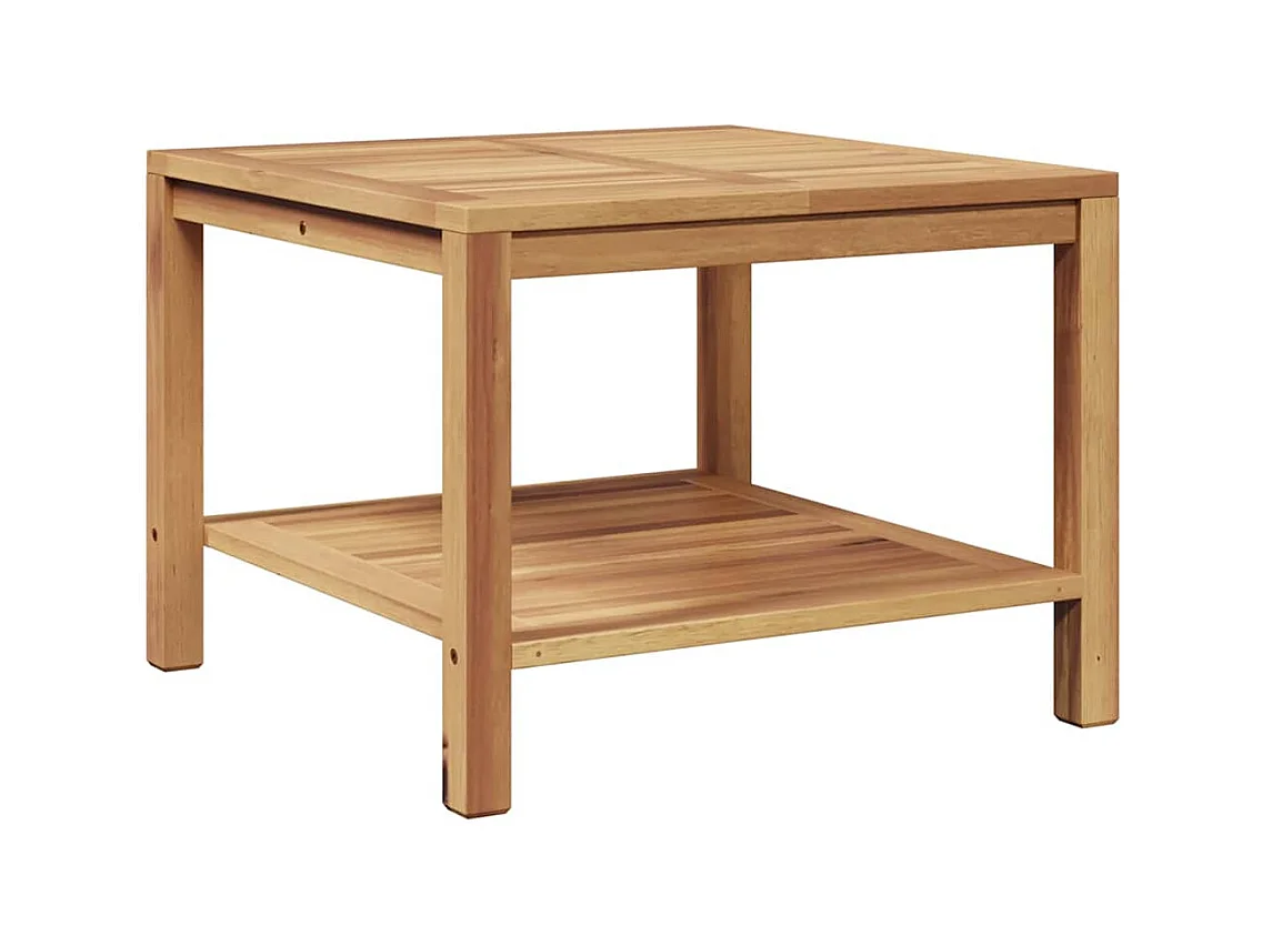 Table basse Marron 60 x 60 x 45 cm Bois de teck solide