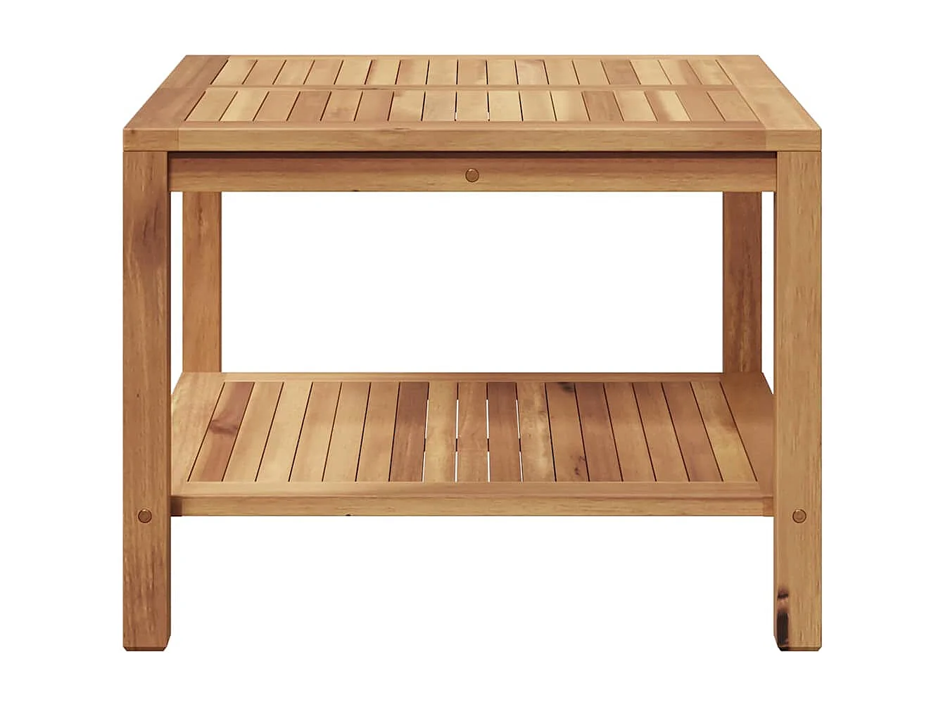 Table basse Marron 60 x 60 x 45 cm Bois de teck solide