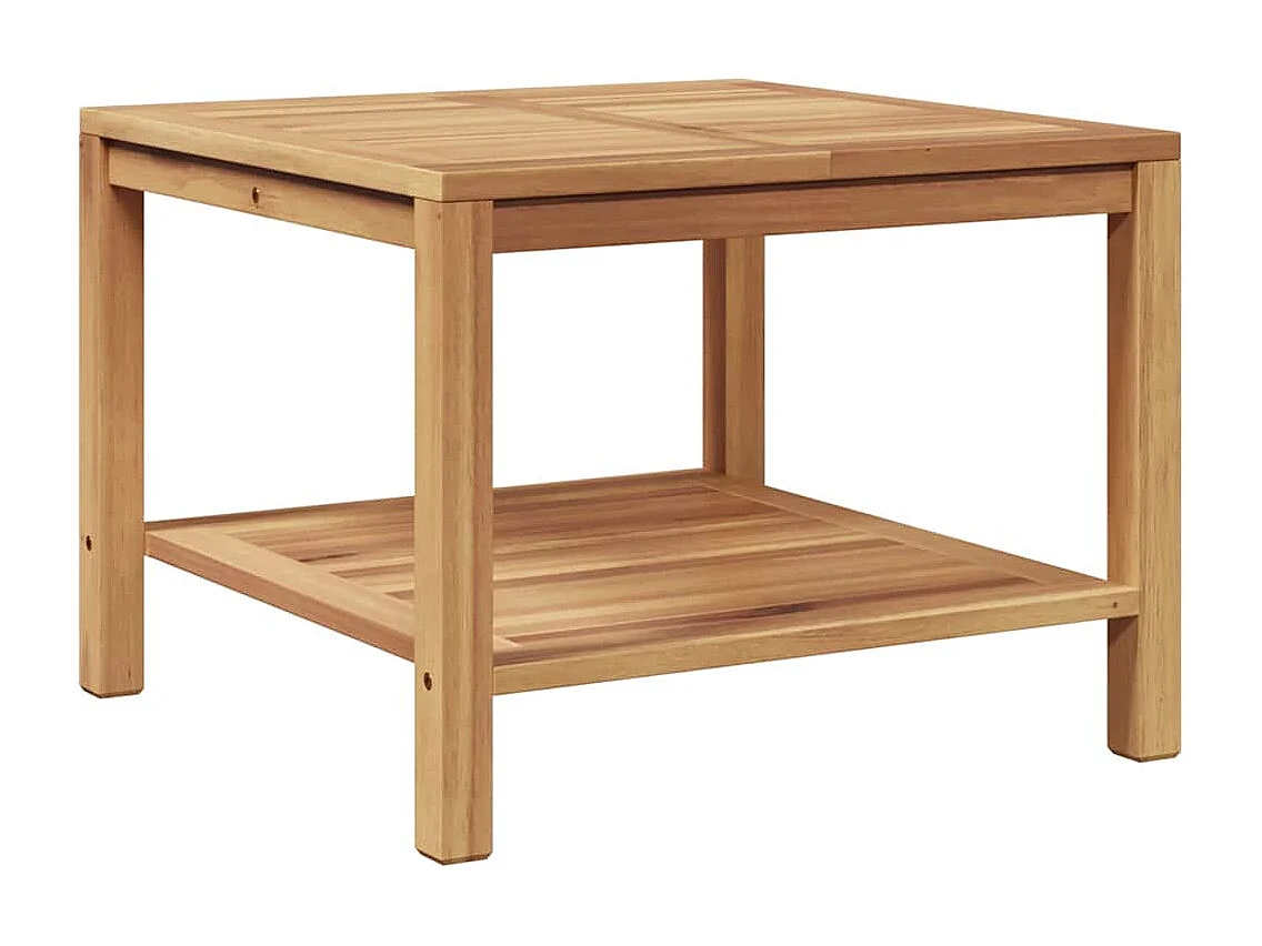 Table basse Marron 60 x 60 x 45 cm Bois de teck solide