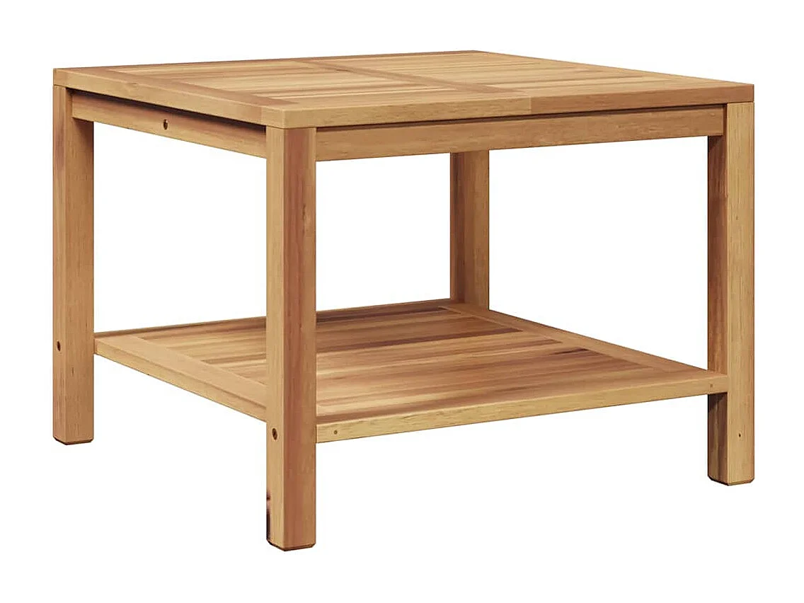 Table basse Marron 60 x 60 x 45 cm Bois de teck solide