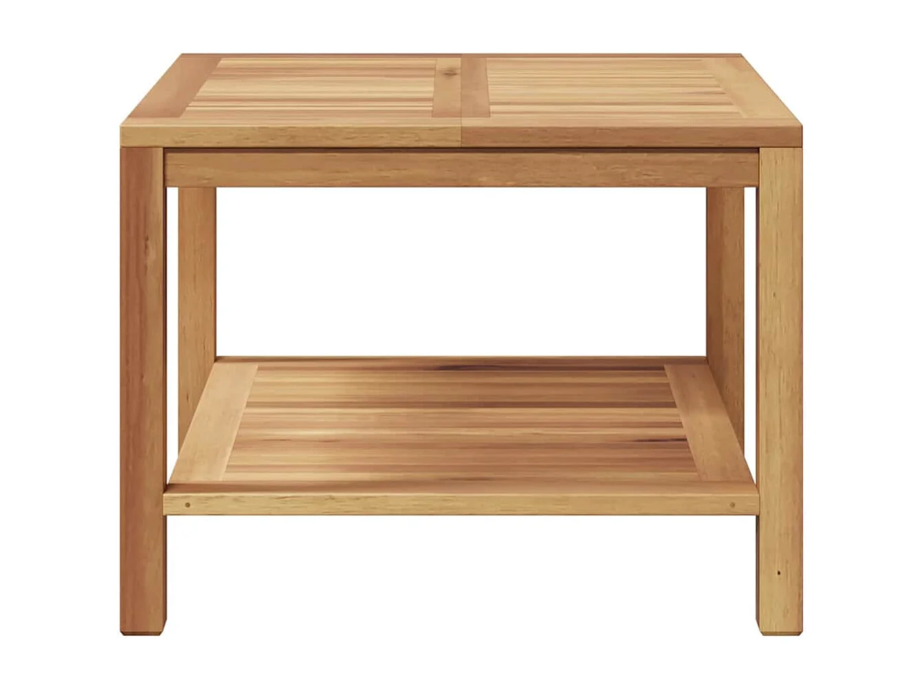 Table basse Marron 60 x 60 x 45 cm Bois de teck solide