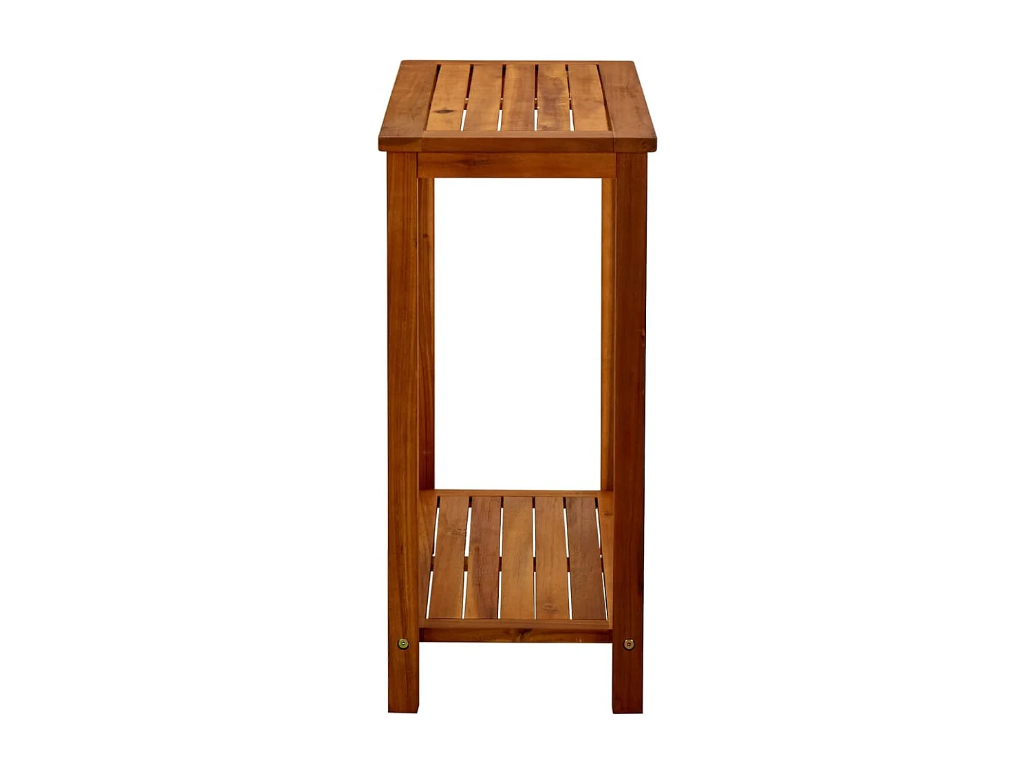 Mesa consola de jardín 80x35x75 cm Madera maciza de acacia