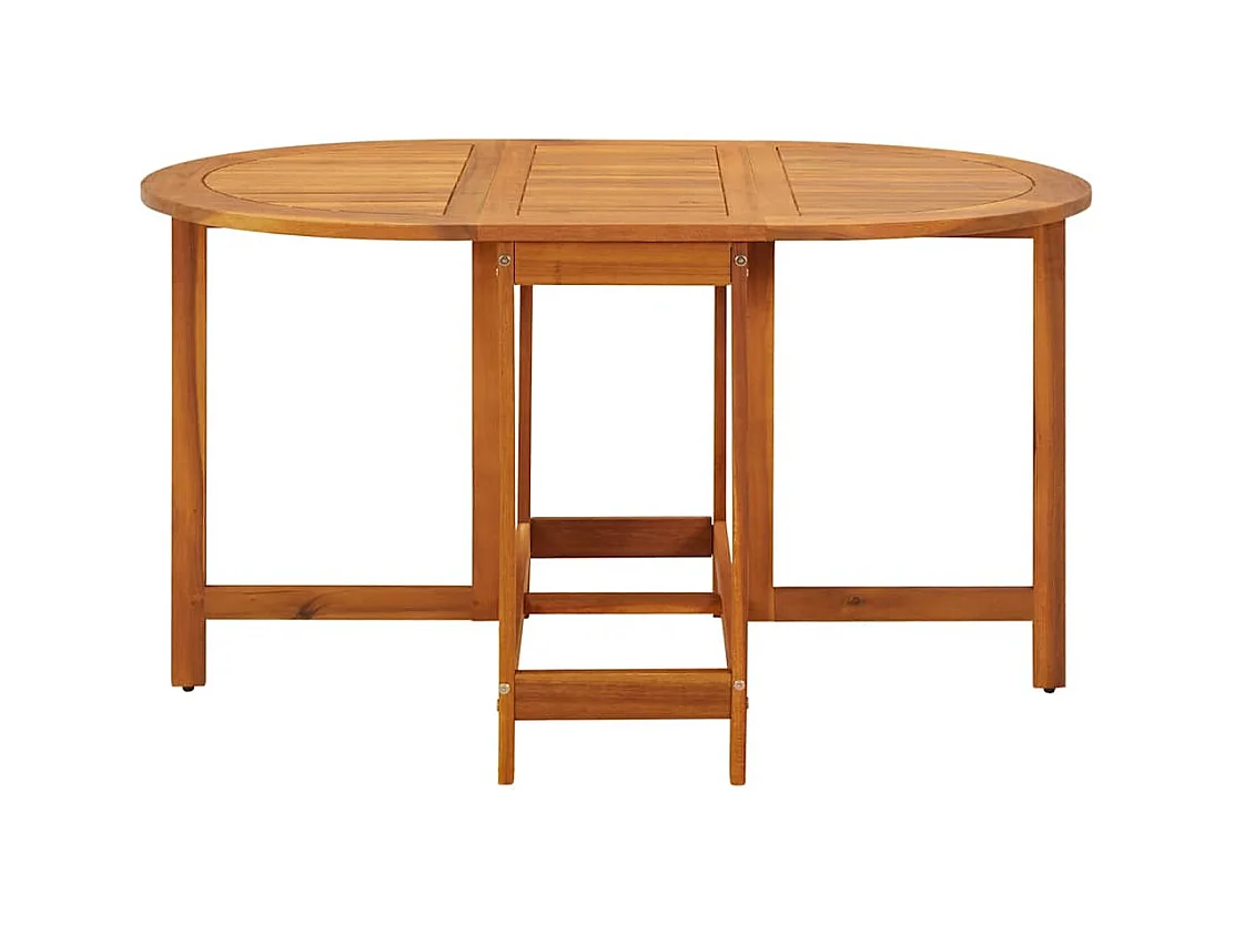 Tuintafel 130x90x72 cm Massief acaciahout