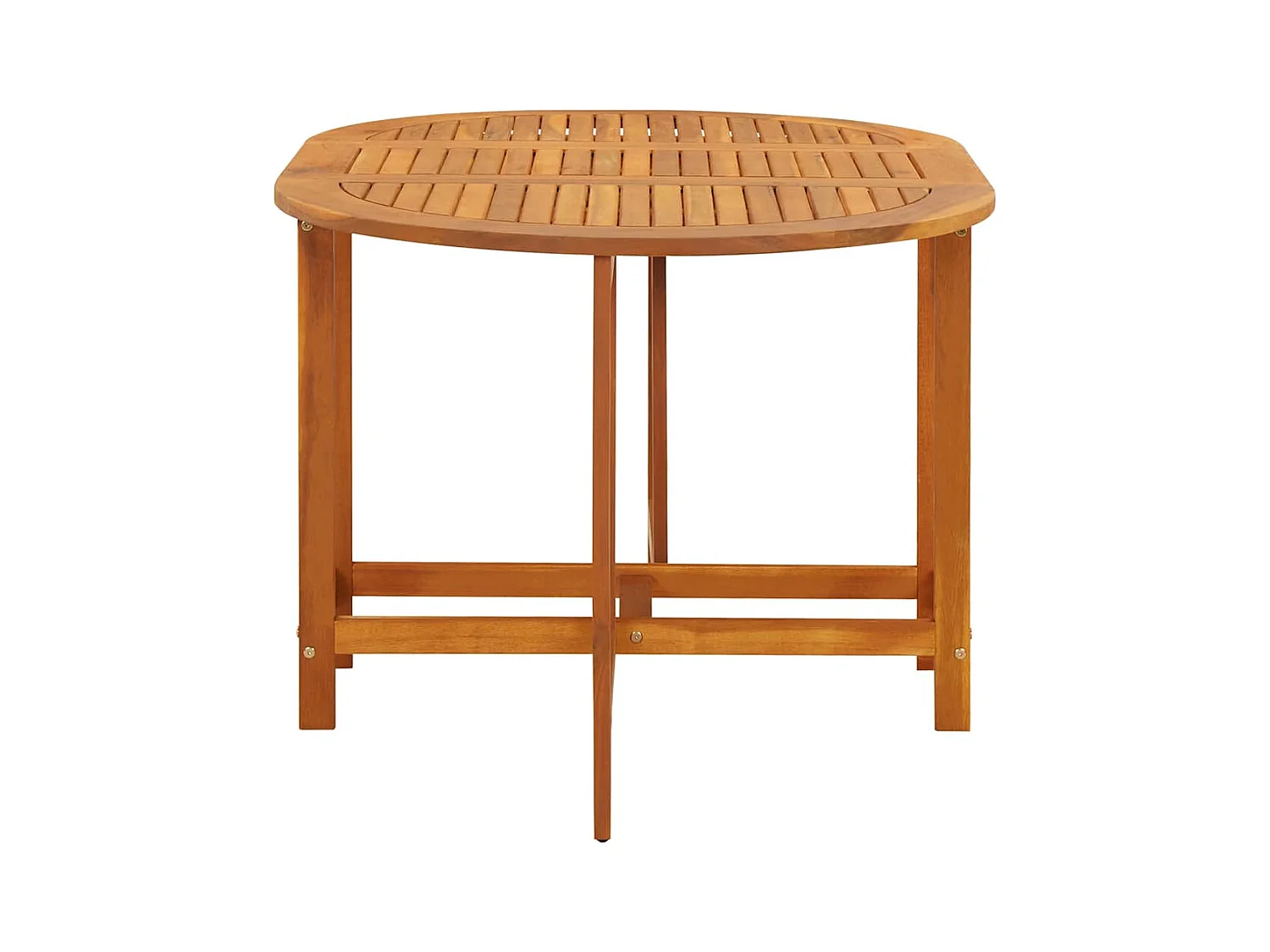 Tuintafel 130x90x72 cm Massief acaciahout