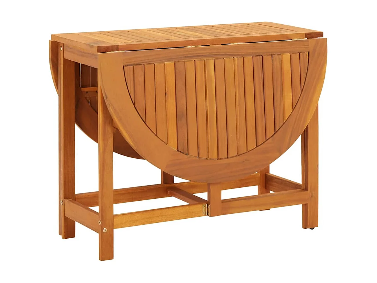 Tuintafel 130x90x72 cm Massief acaciahout