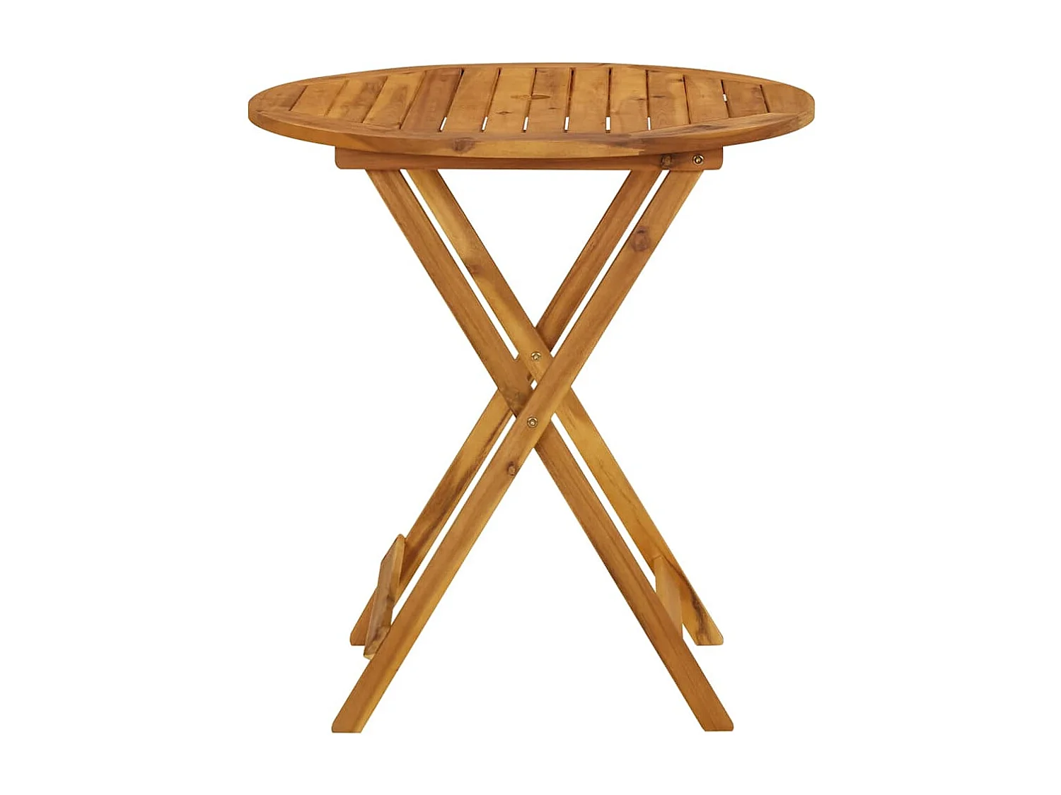 Opvouwbare tuintafel 70 cm Massief acaciahout