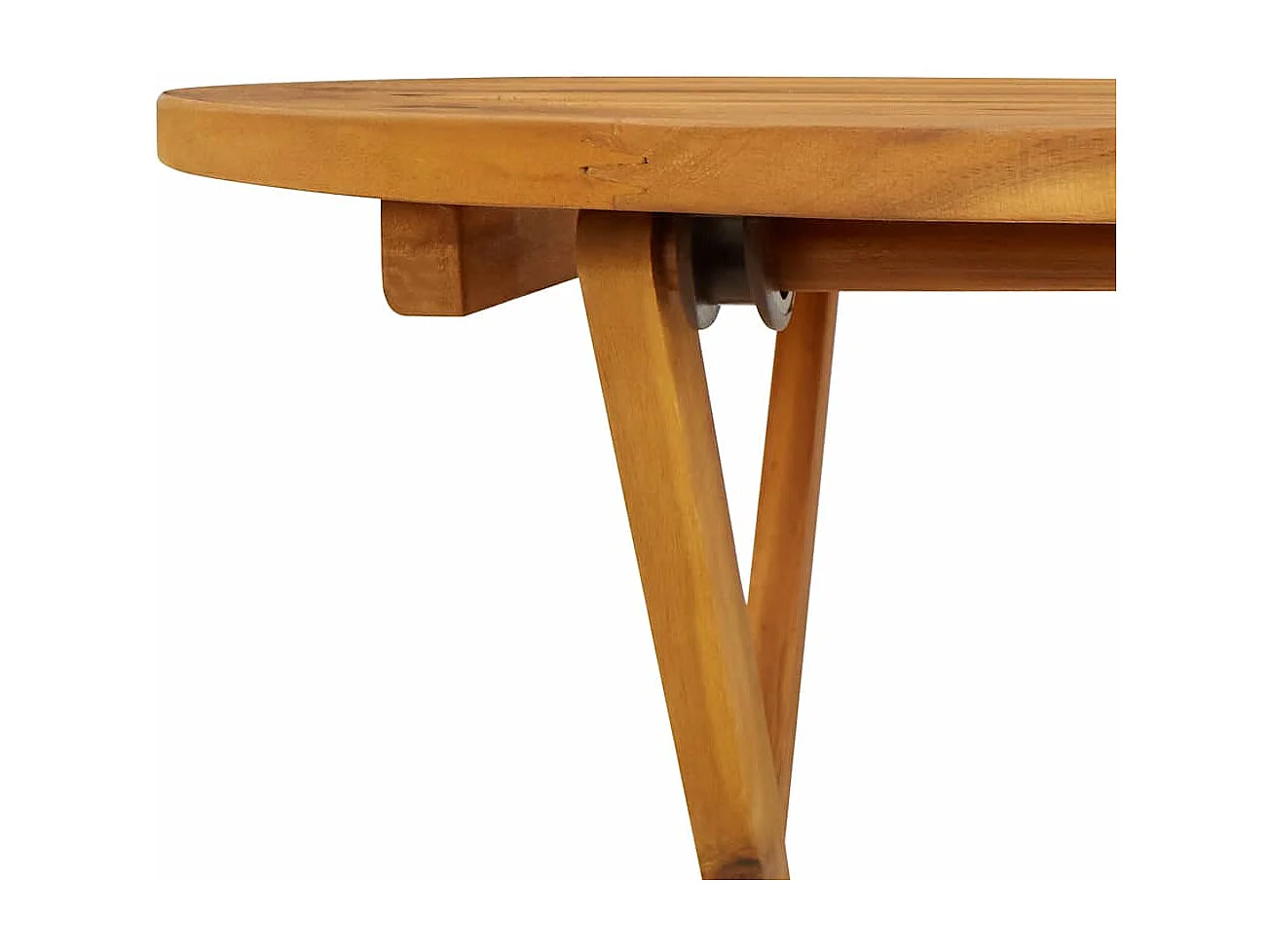 Opvouwbare tuintafel 70 cm Massief acaciahout