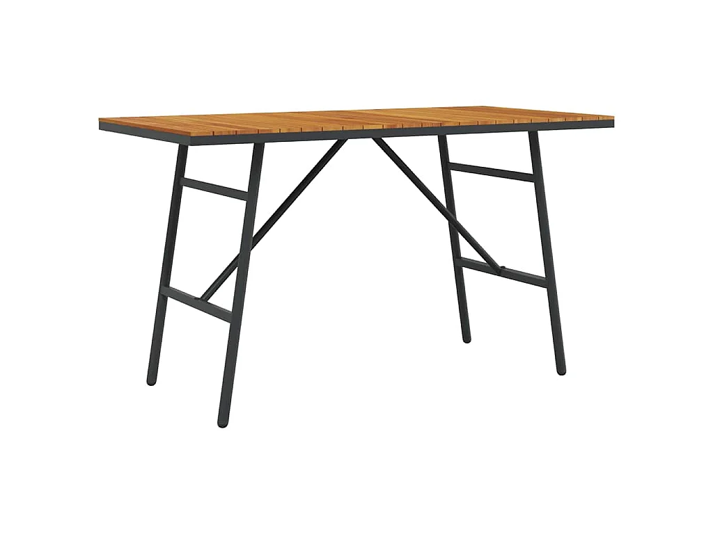 Tavolo da pranzo marrone 110 x 55 x 62 cm