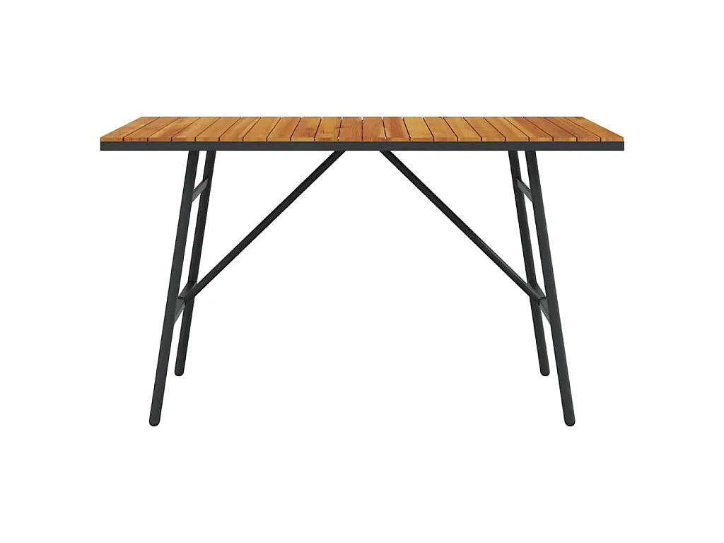 Tavolo da pranzo marrone 110 x 55 x 62 cm