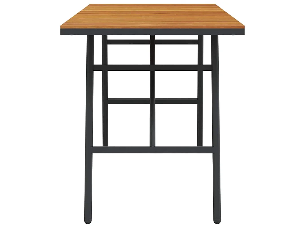 Tavolo da pranzo marrone 110 x 55 x 62 cm