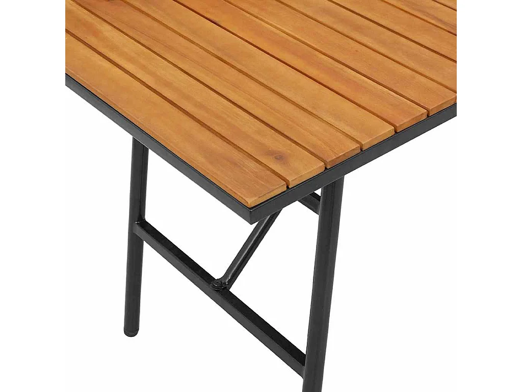 Tavolo da pranzo marrone 110 x 55 x 62 cm