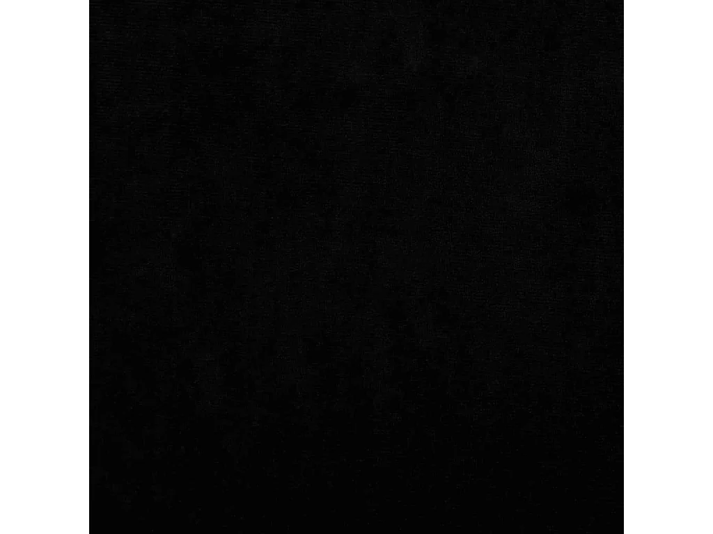 Zwarte hondenmand 70x45x26,5 cm fluweel