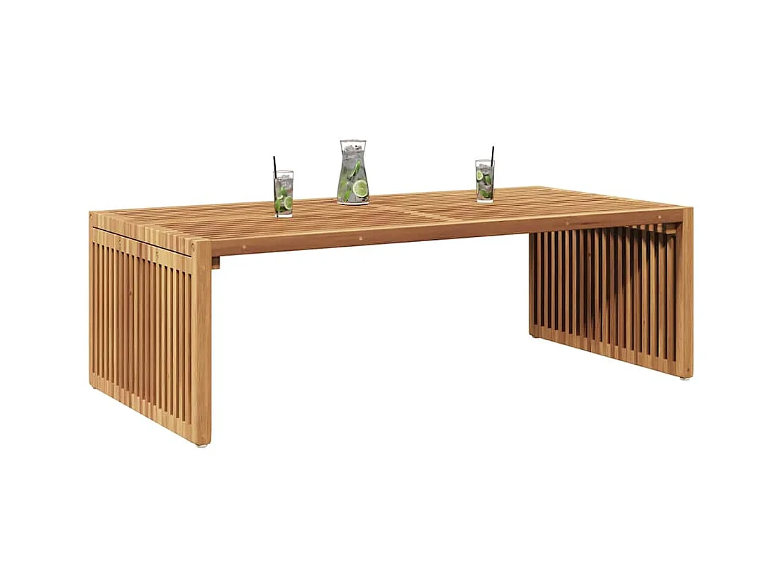 Table d'appoint de jardin Marron 110 x 55 x 35.5 cm