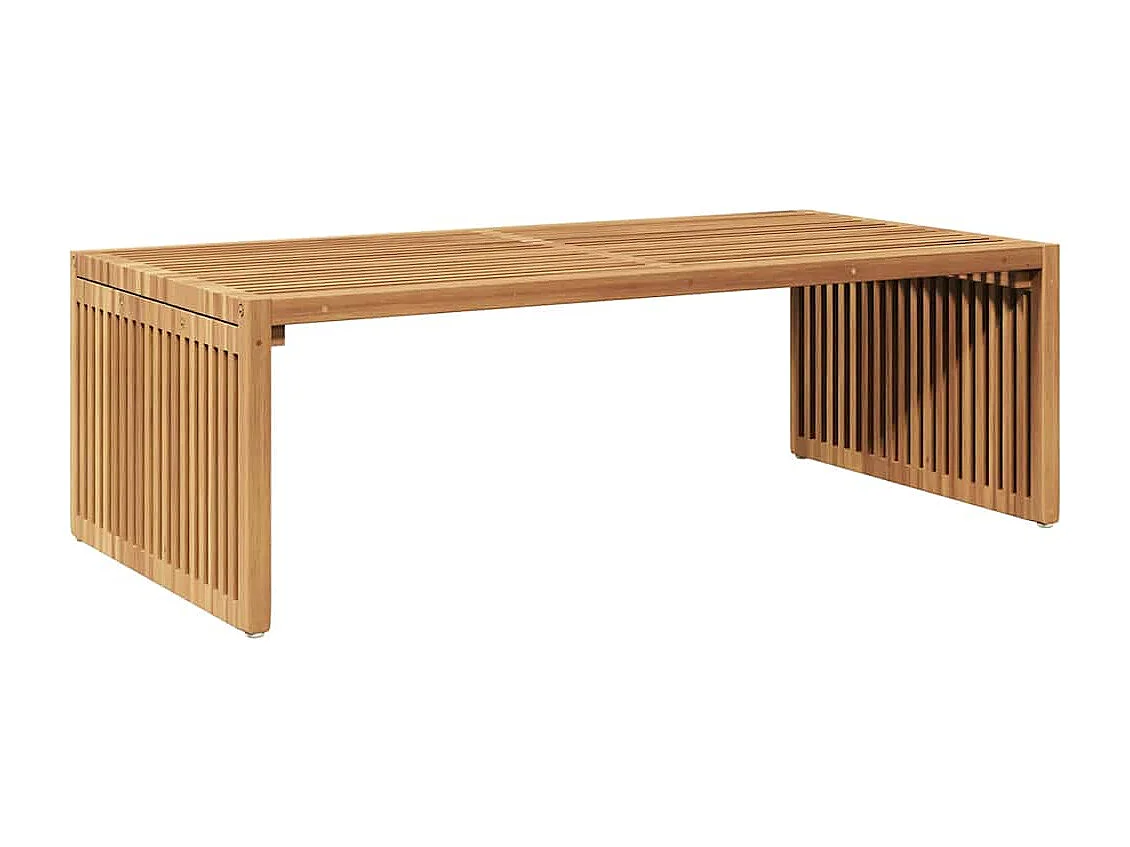 Table d'appoint de jardin Marron 110 x 55 x 35.5 cm