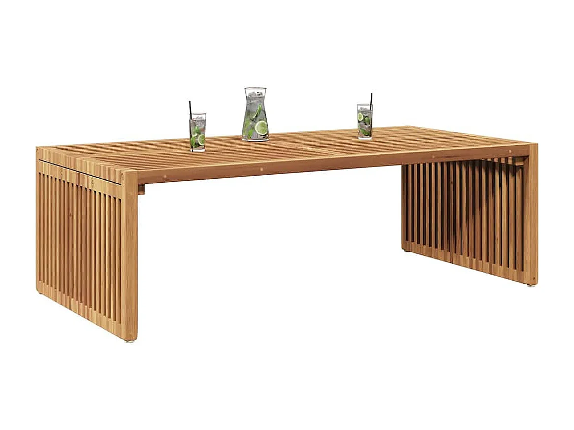Table d'appoint de jardin Marron 110 x 55 x 35.5 cm