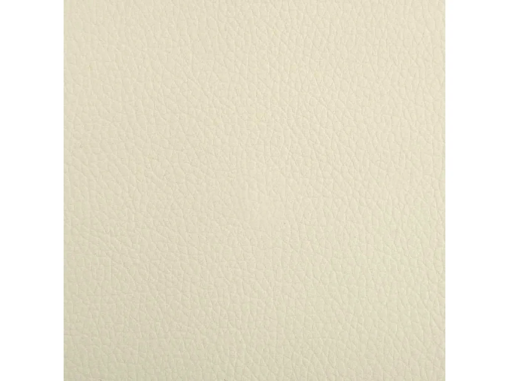 Cama para perro color crema 95x55x30 cm piel sintética