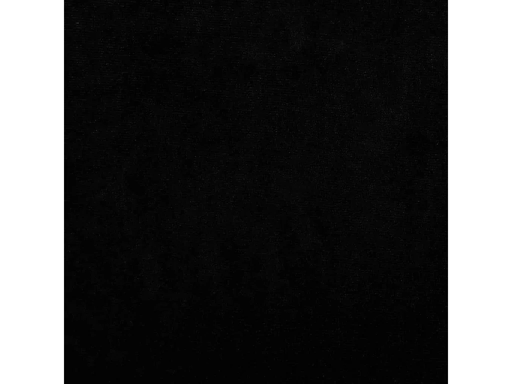 Cuccia per cani nera 100x54x33 cm in velluto