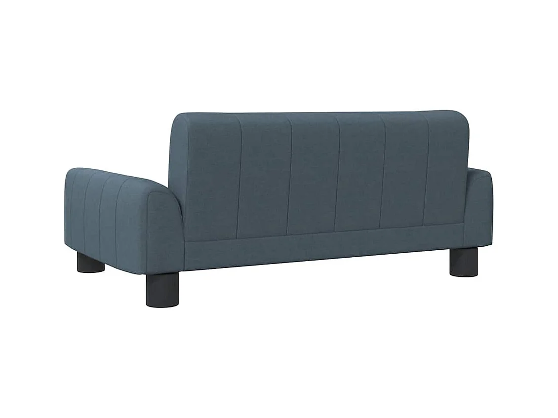 Lit pour chien gris foncé 70x45x30 cm tissu