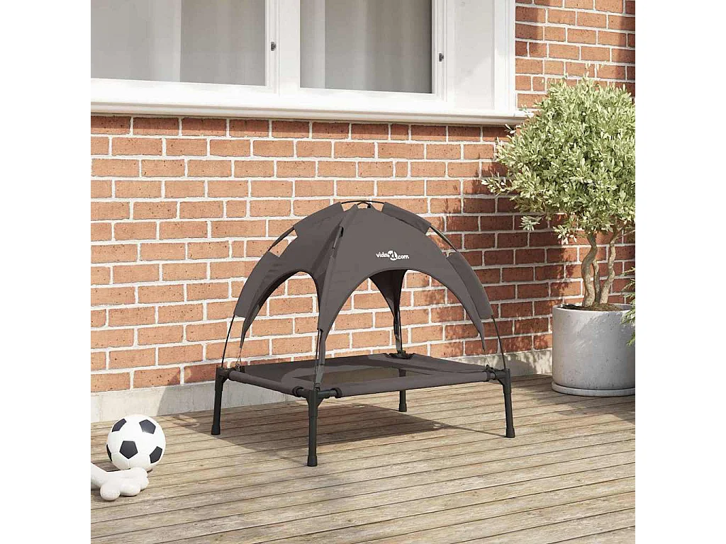 Lit pour Chien Marron s Acier