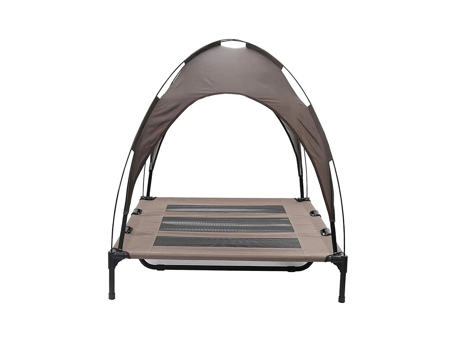 Lit pour Chien Marron xl Acier