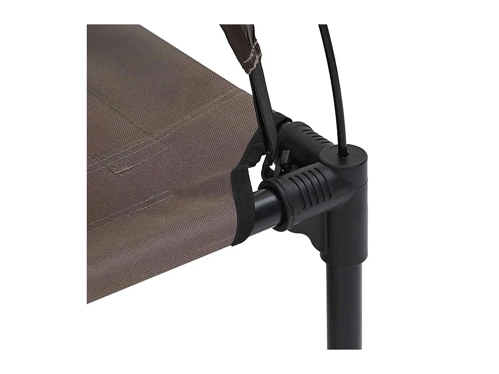 Lit pour Chien Marron xl Acier