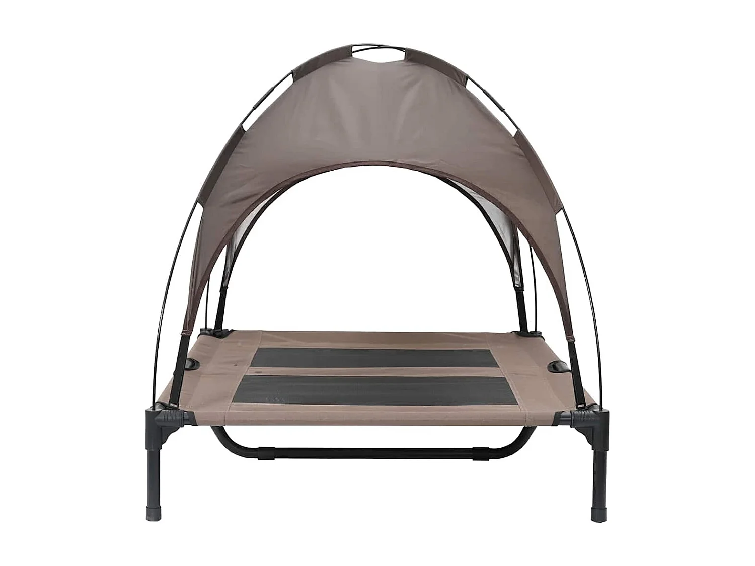 Lit pour Chien Marron l Acier