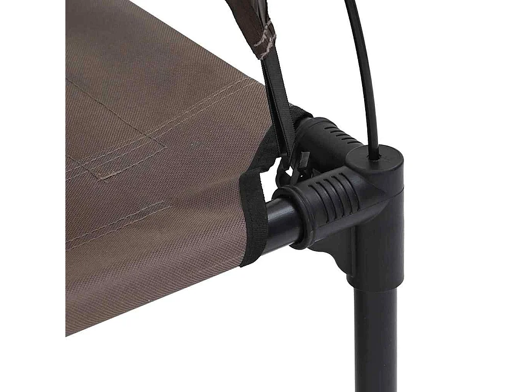Lit pour Chien Marron l Acier