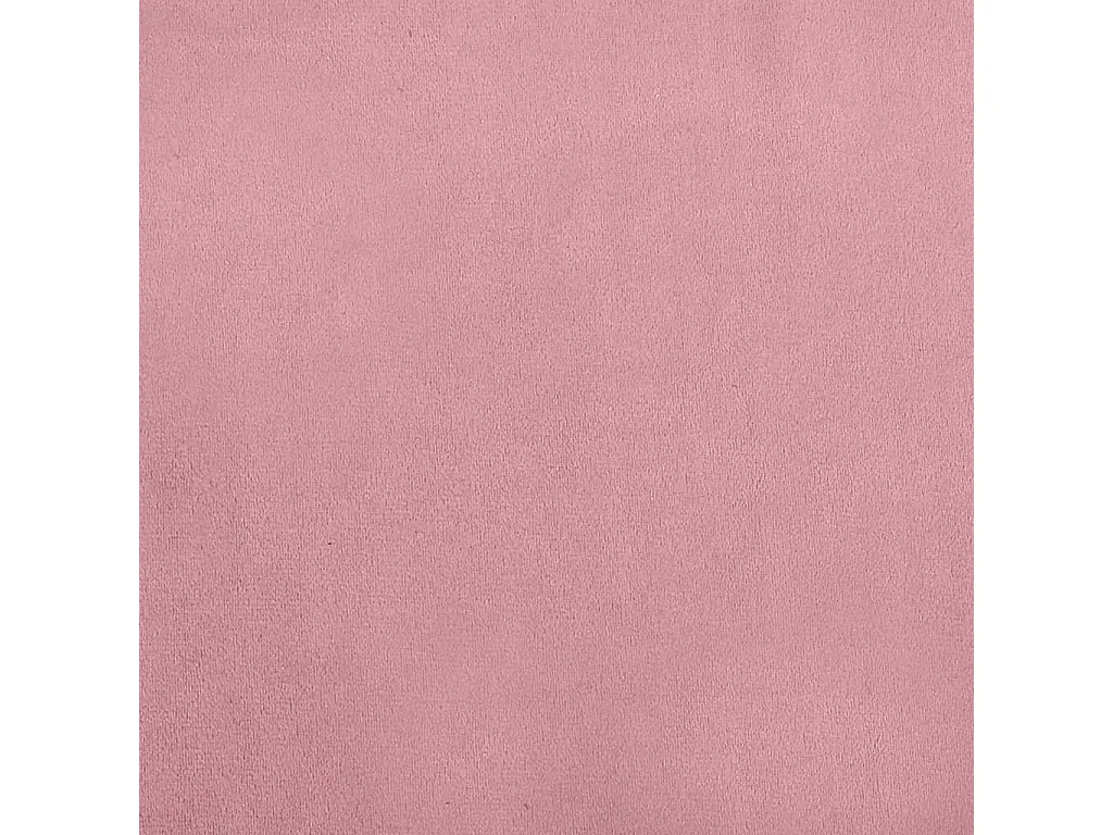 Cuccia rosa per cani 70x45x33 cm in velluto