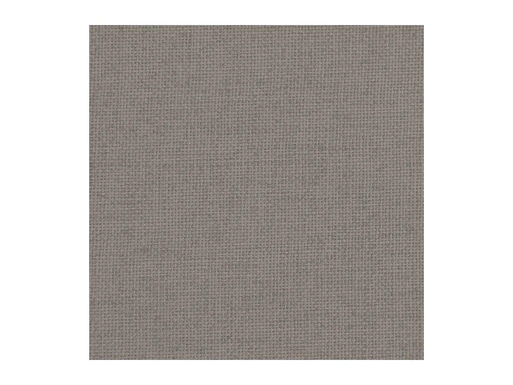 Lit pour chien taupe 70x45x30 cm tissu