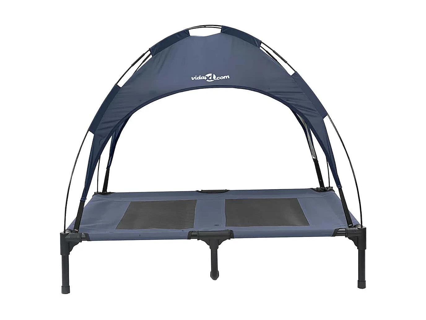 Cama para perros azul marino l acero