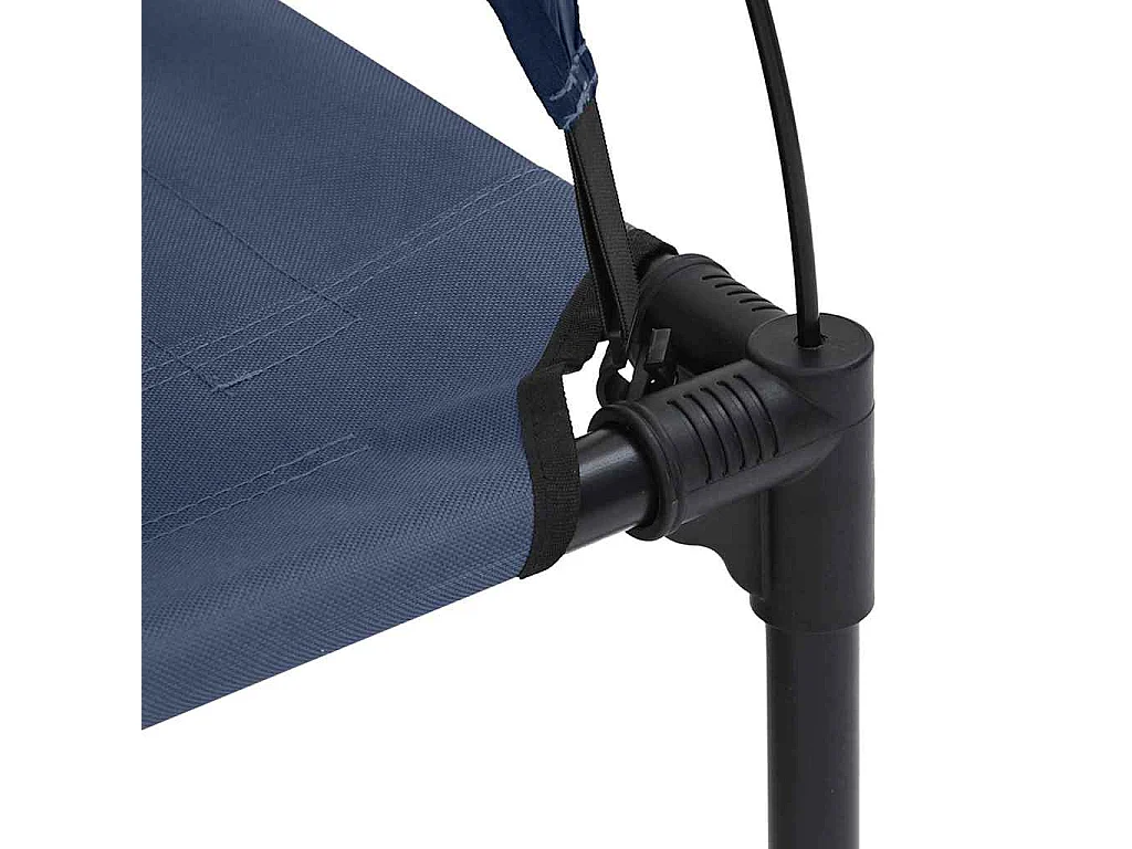 Cama para perros azul marino l acero