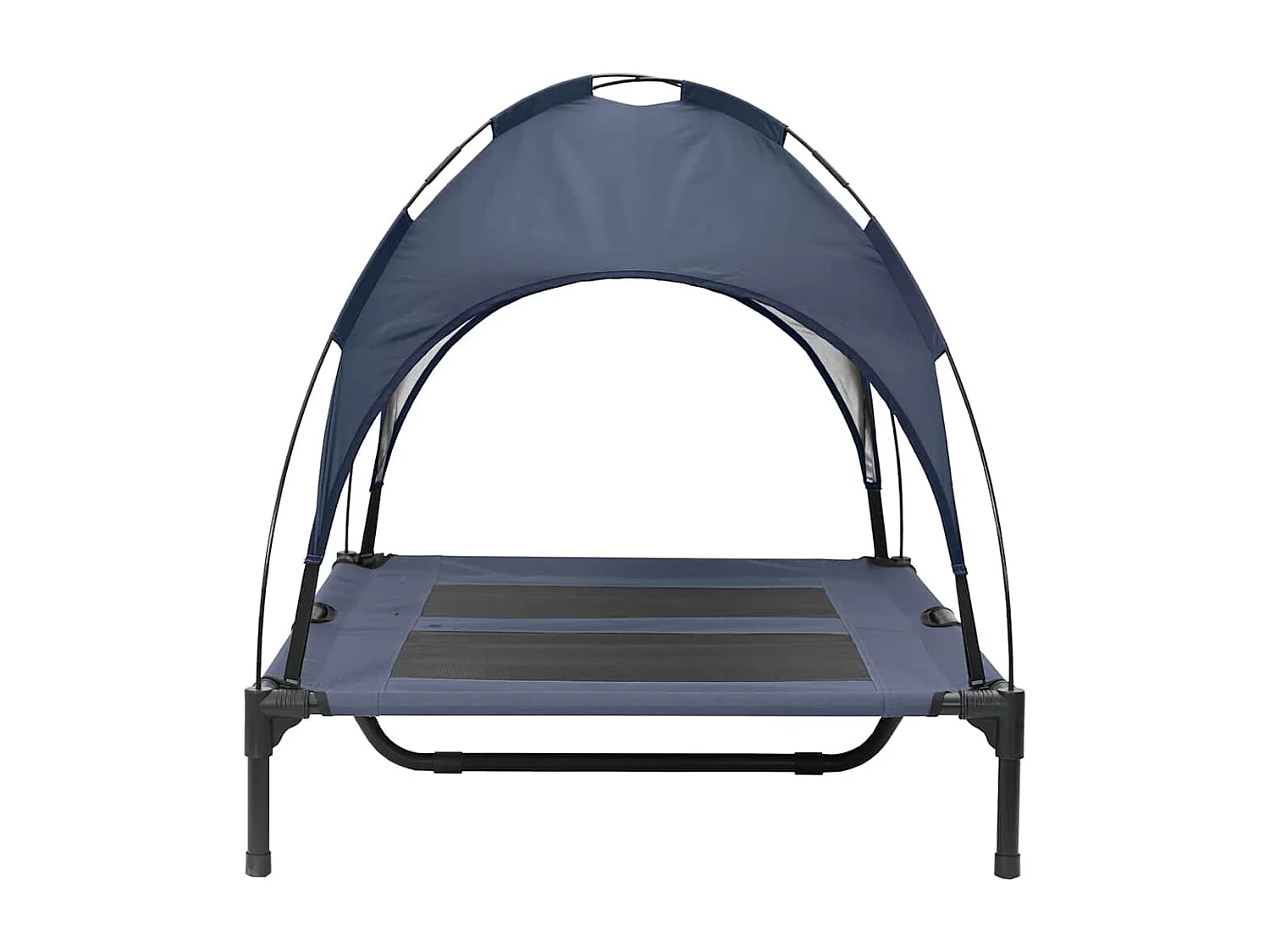 Lit pour Chien Bleu marine l Acier