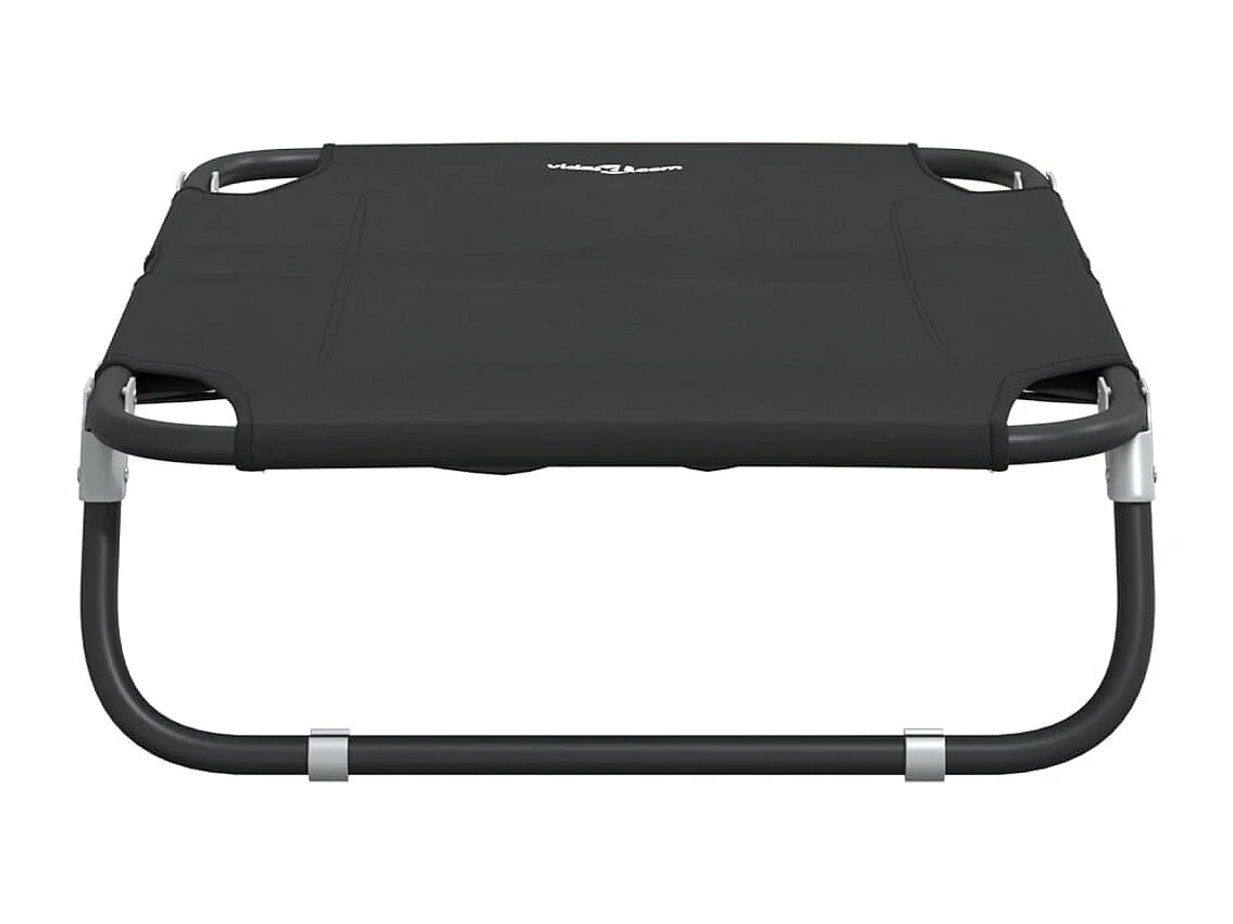 Opvouwbaar hondenbed in antraciet Oxford-stof en staal