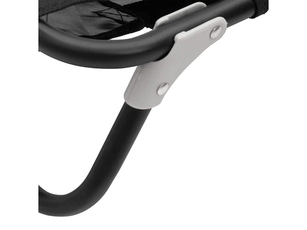 Opvouwbaar hondenbed in antraciet Oxford-stof en staal