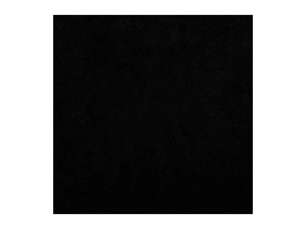 Cuccia per cani nera 70x48x22 cm in velluto