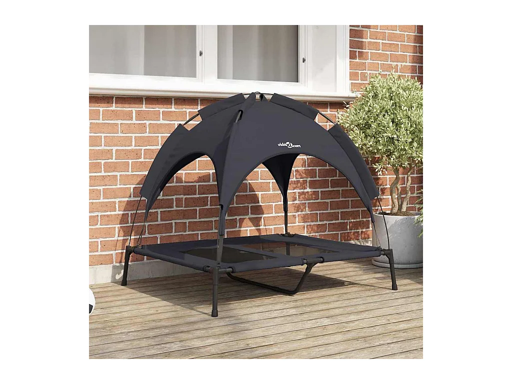 Lit pour Chien Noir l Acier