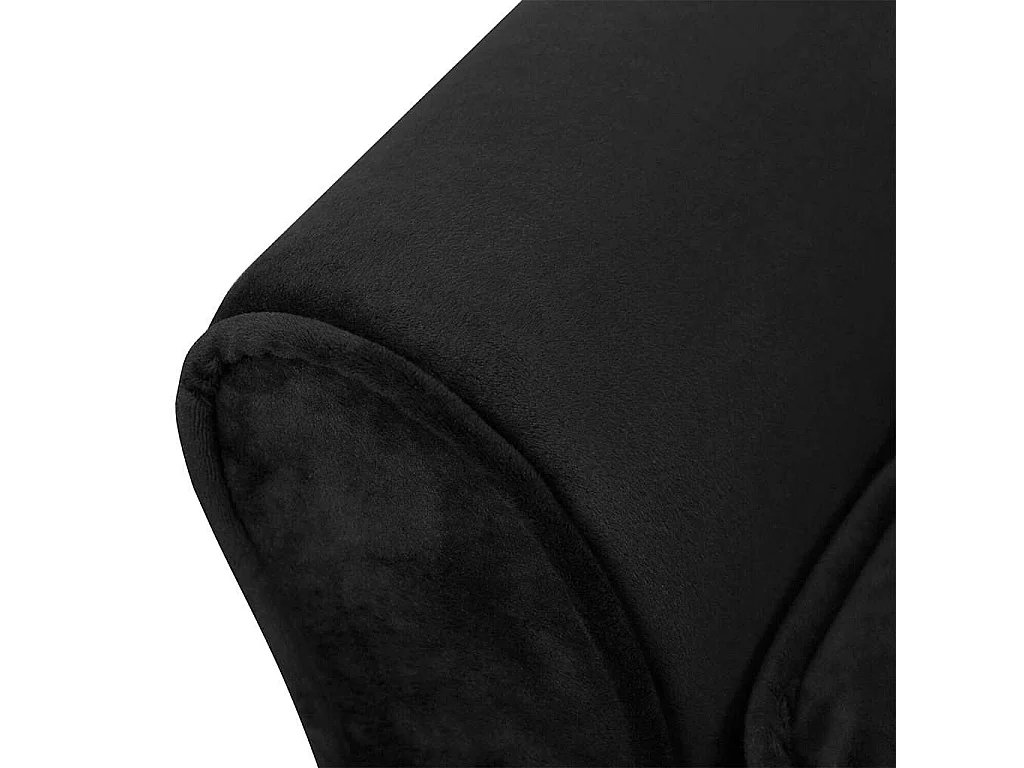 Hondensofa Zwart 57x34x36 cm Pluche