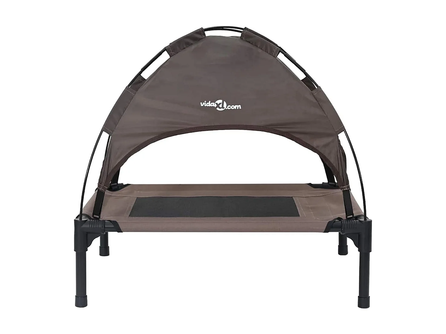 Cama para perros marrón de acero