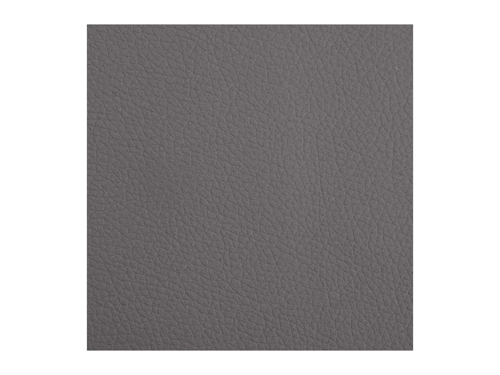 Lit pour chien gris 95x55x30 cm similicuir