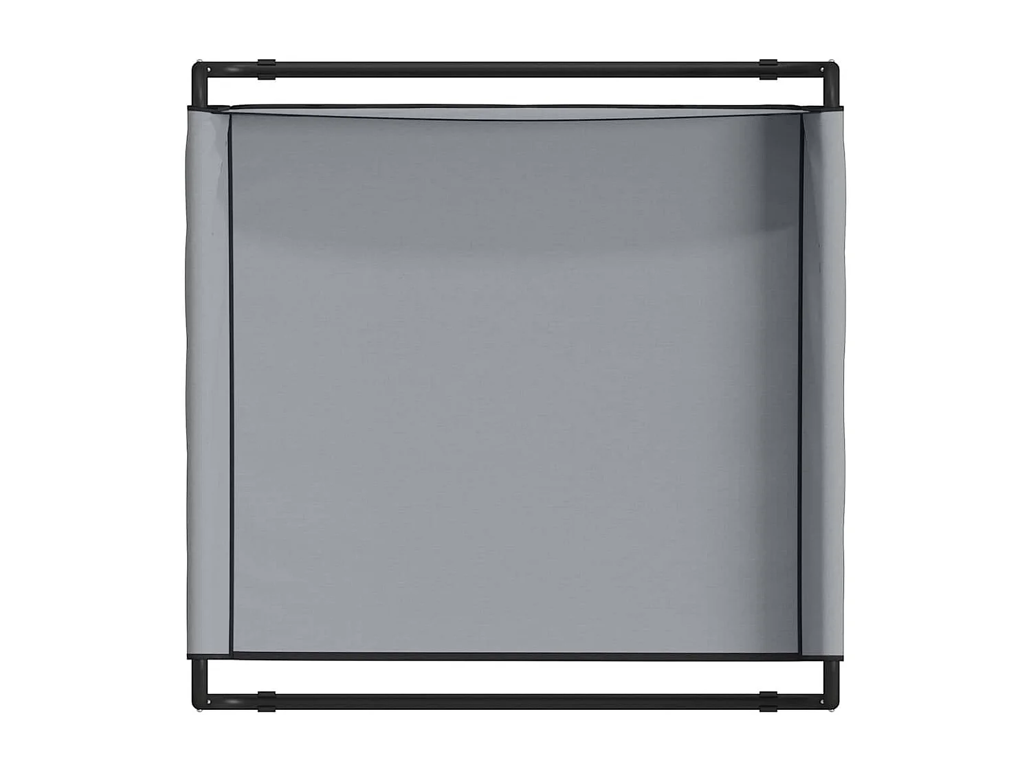 Lit pour Chien Gris clair s Tissu Oxford et Acier