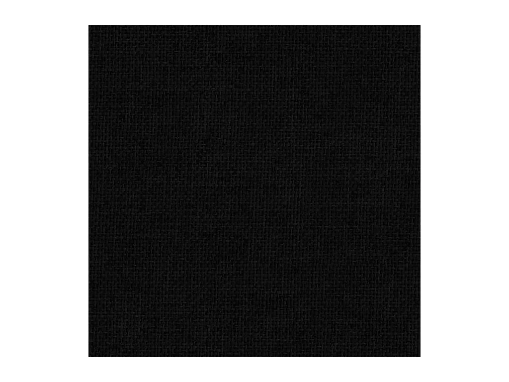 Cama para perro negra de tela 90x53x30 cm