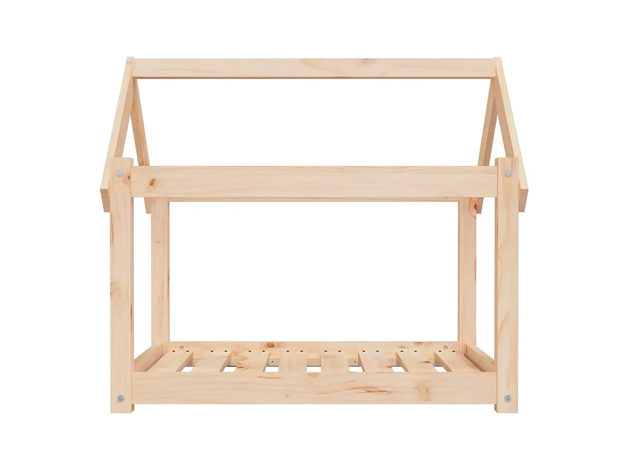 Cama para perro 81x60x70 cm Madera maciza de pino