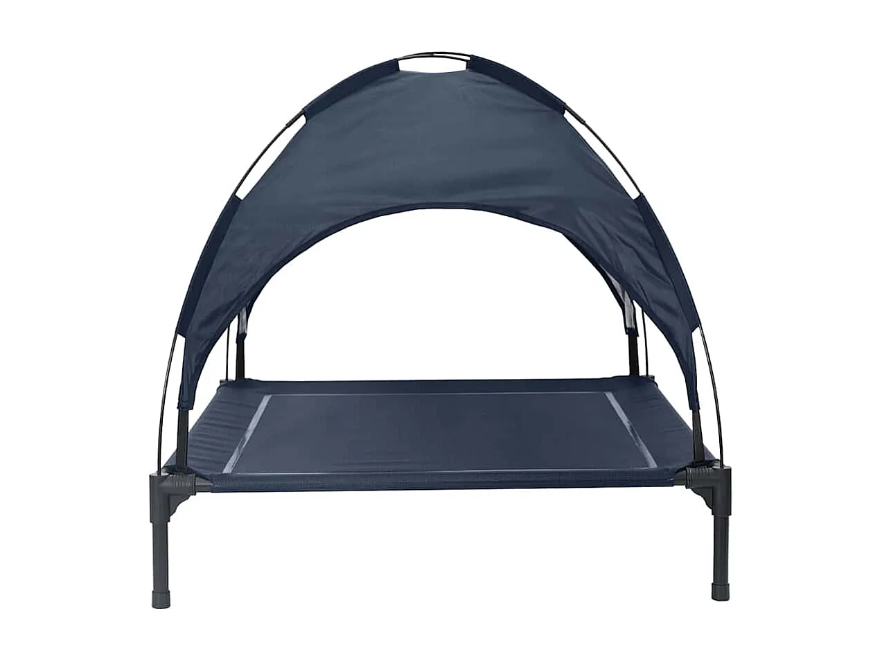 Lit pour Chien Bleu marine l Acier
