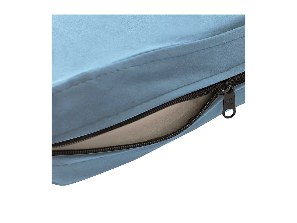 Turquoise Hondensofa 72x45x30 cm Pluche