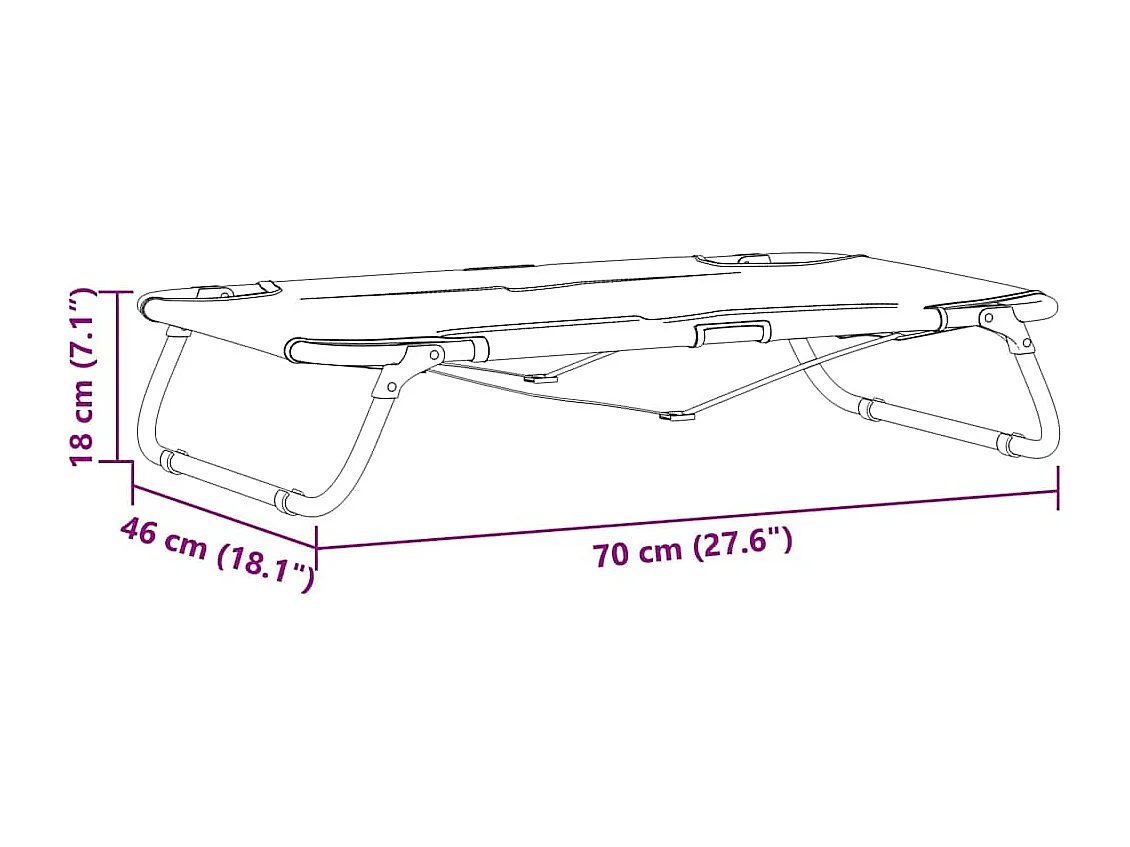 Cama para perros gris claro de tela Oxford y acero
